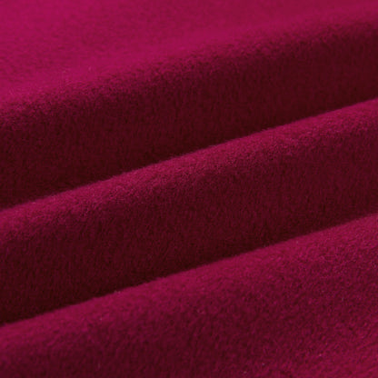 PURE CASHMERE RASPBERRY  COAT