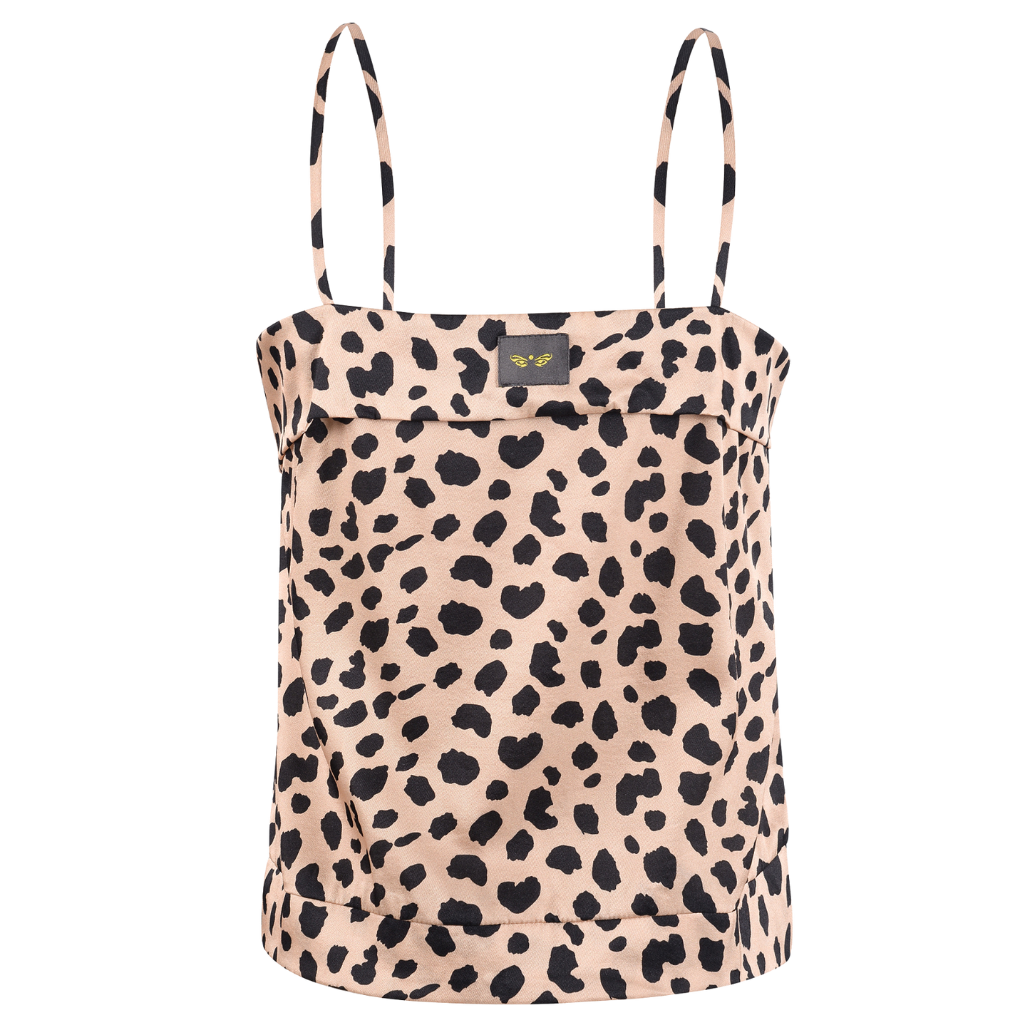 ULTIMATE LEOPARD SQUARE SILK TOP