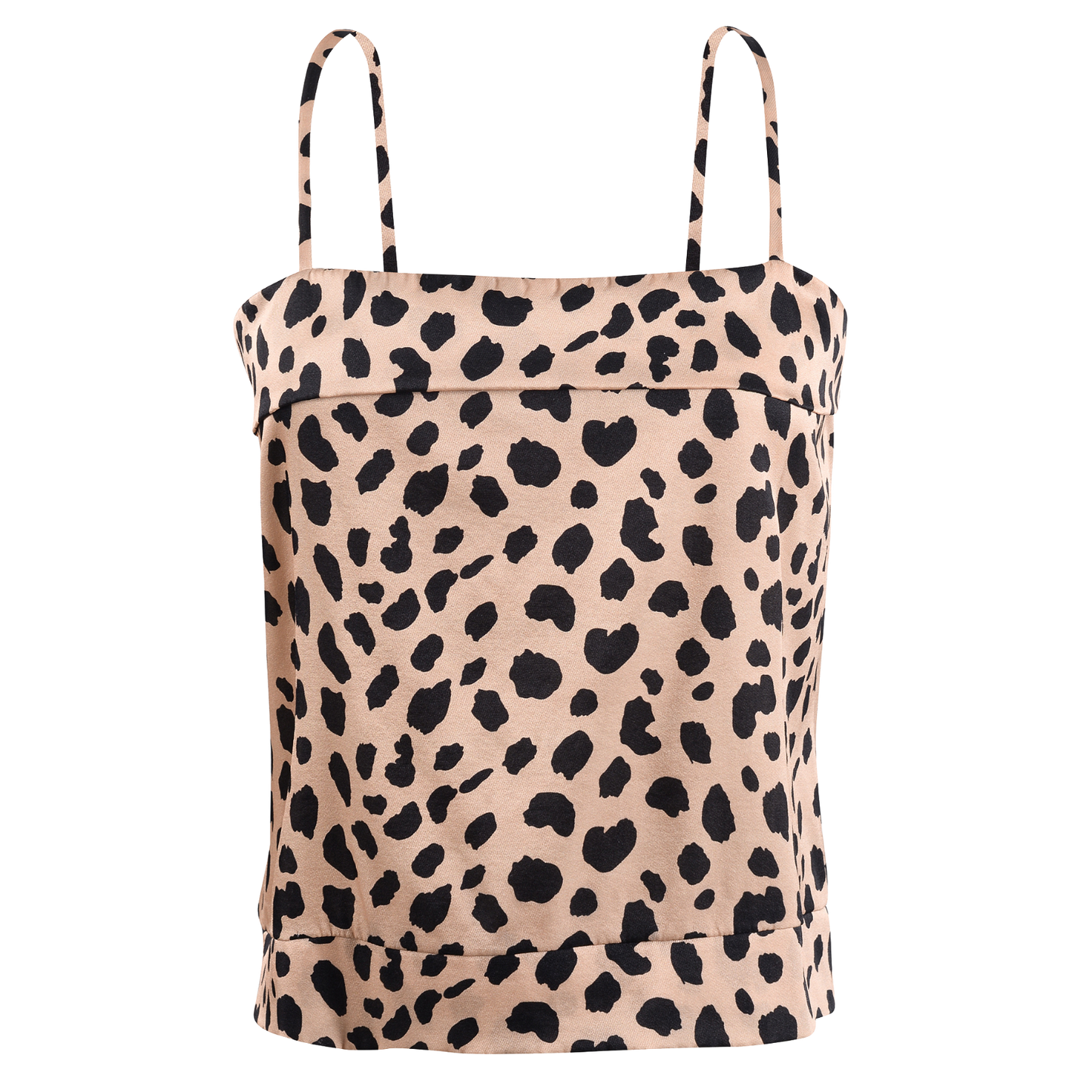 ULTIMATE LEOPARD SQUARE SILK TOP