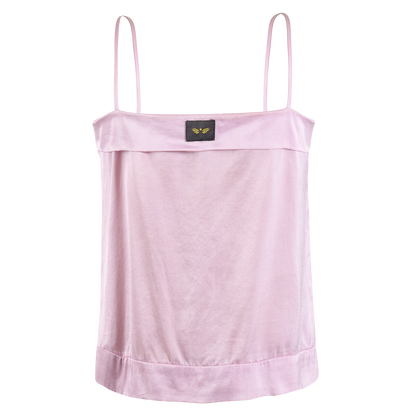 PEONY PINK DIVINE SILK SQUARE TOP